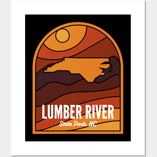 Lumber River State Park North Carolina Wall Art by HalpinDesign